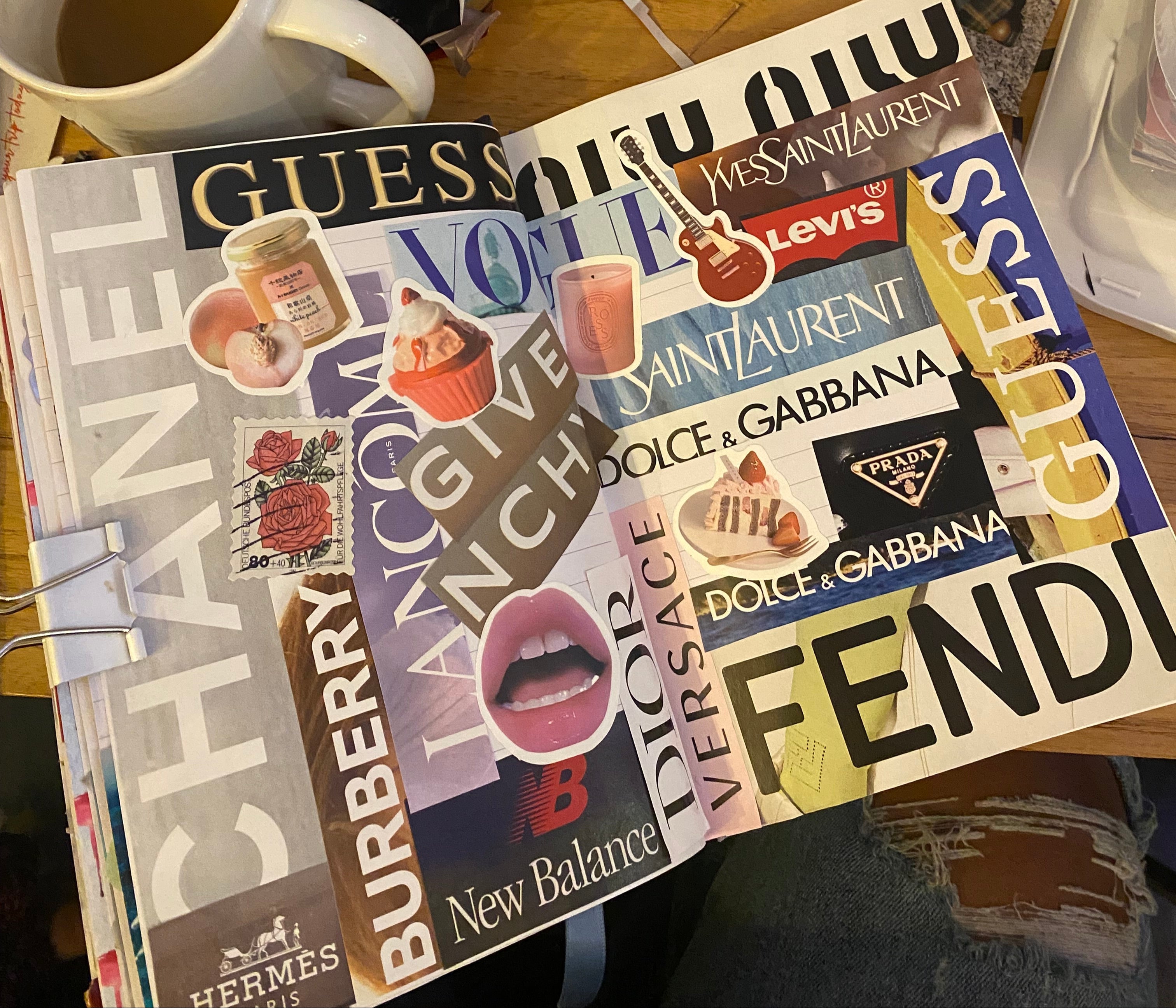 junk journal, collage, magazine, journal with me, journal with friends, community, journaling, scrapbook journaling, brands, what to do with my journal, hobby